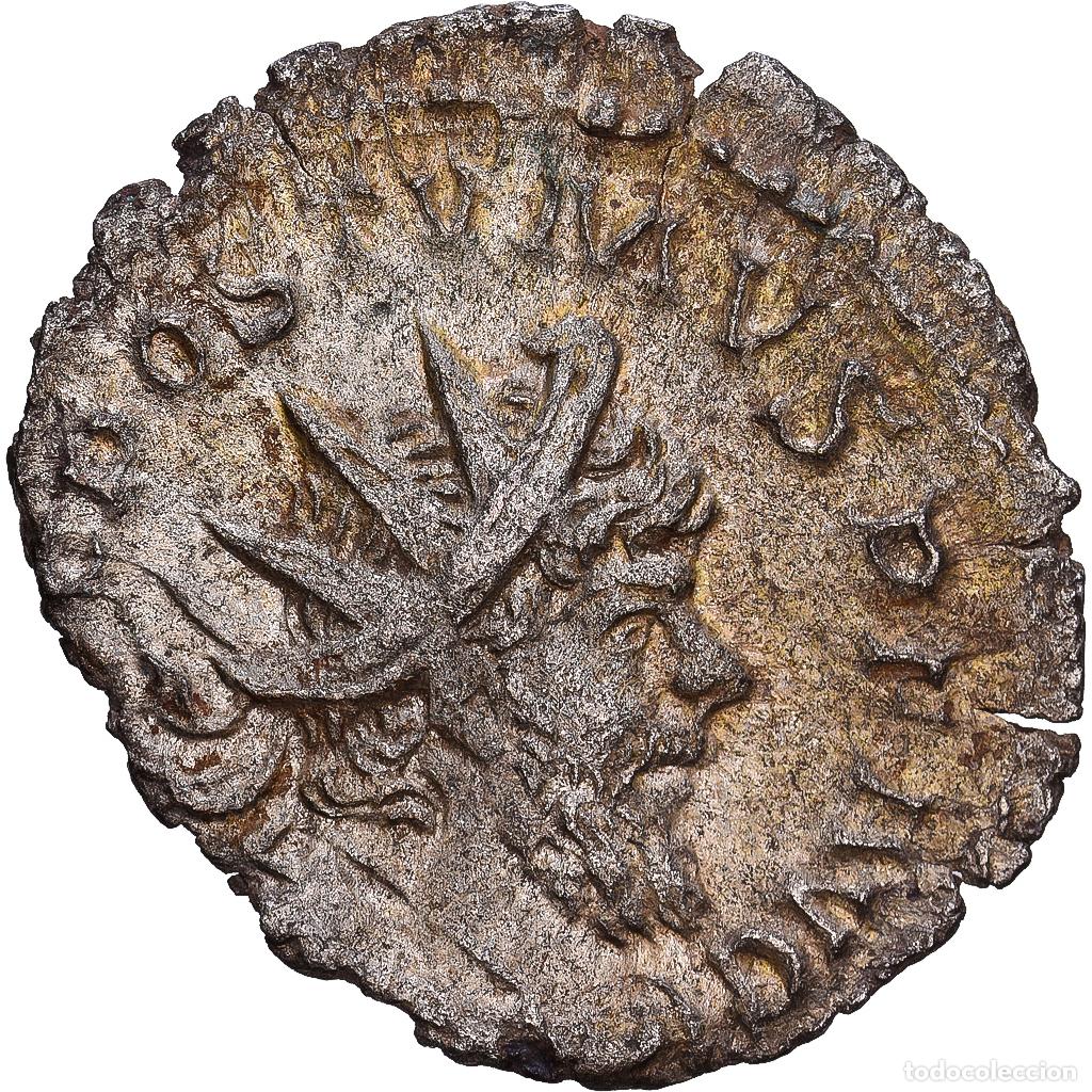 Monedas Imperio romano: [#139710] Roman Empire, Postumus, Antoninianus, 260-269, Lugdunum, Plata, BC+, RIC:80
