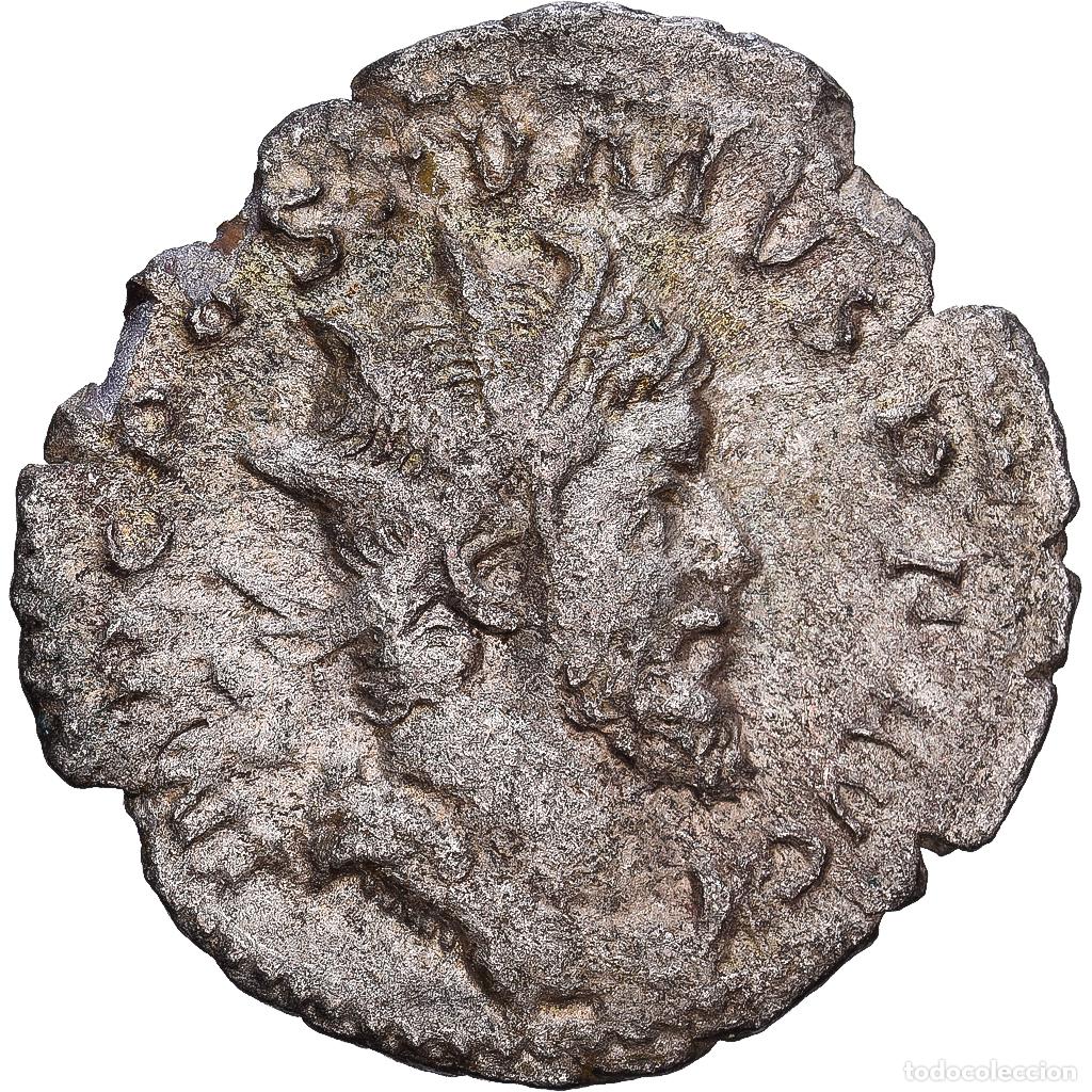 Monedas Imperio romano: [#139713] Roman Empire, Postumus, Antoninianus, 260-269, Lugdunum, Plata, BC+, RIC:89