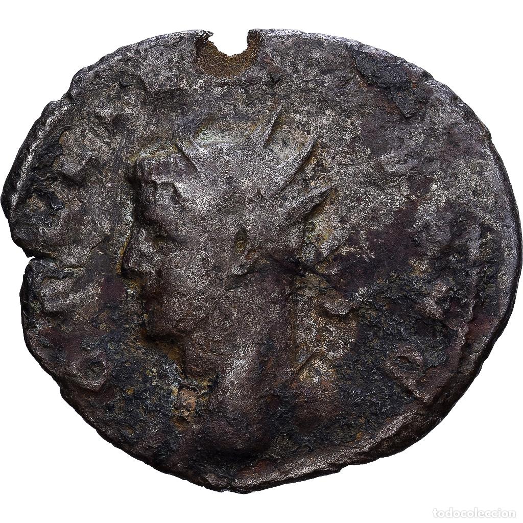 Monedas Imperio romano: [#139730] Roman Empire, Gallienus, Antoninianus, 260-268, Mediolanum, Plata, BC+, RIC:486