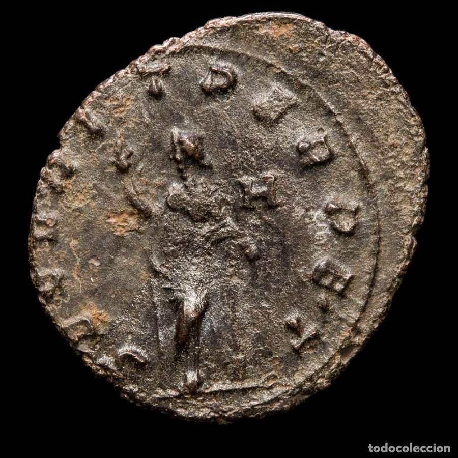 Monedas Imperio romano: Gallieno. Antoniniano plateado. Roma, 266. SECVRIT PERPET. H (407)