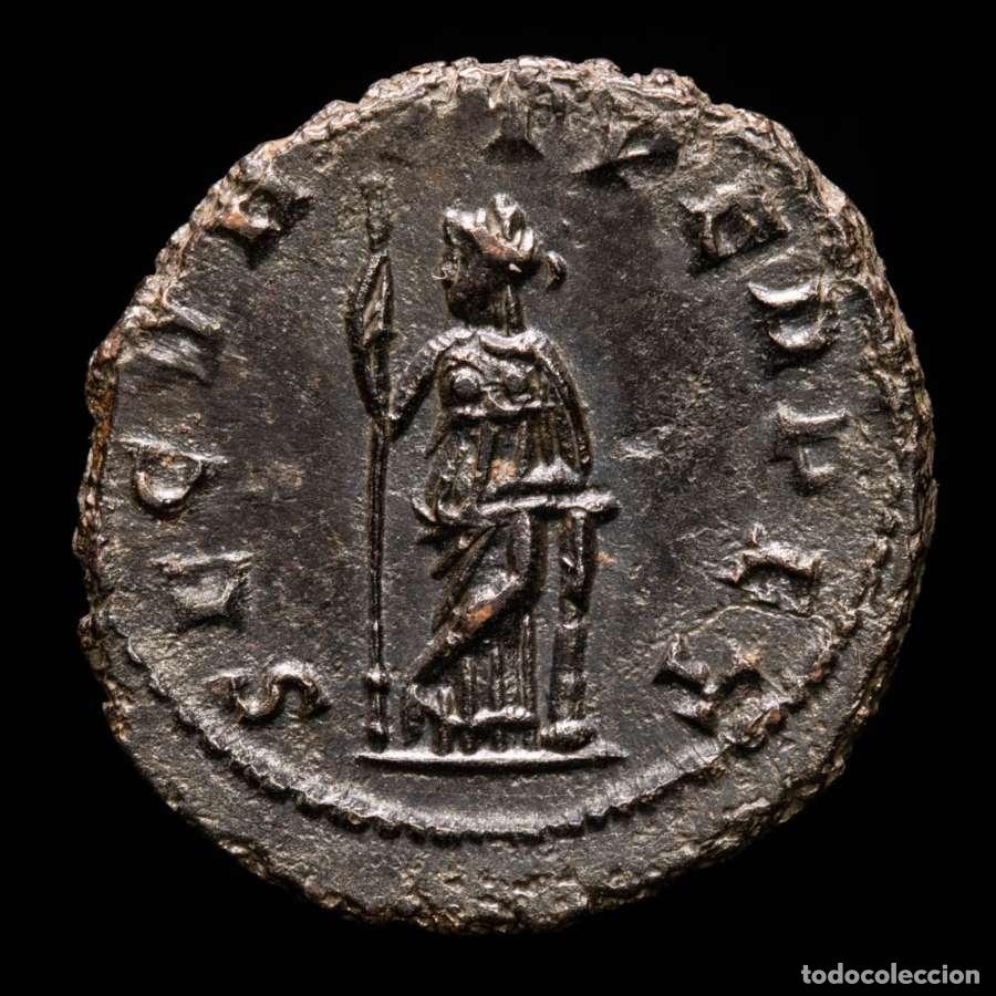 Monedas Imperio romano: Gallieno. Antoniniano plateado. Roma, 266. SECVRIT PERPET. (420)