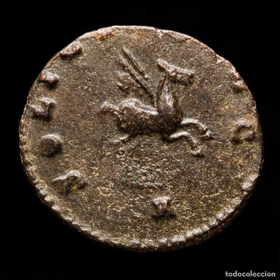 Monedas Imperio romano: Galieno (253-268 dC.) Antoniniano, Roma. SOLI CONS AVG, Pegaso (429)