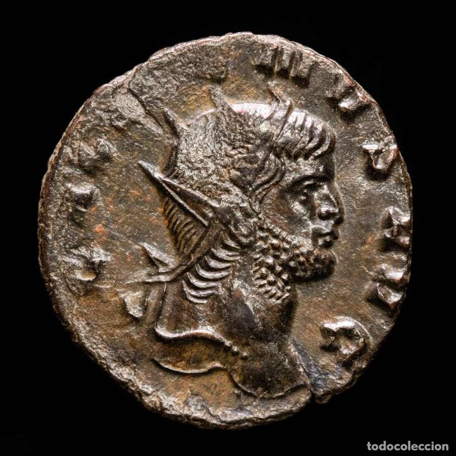 Monedas Imperio romano: Gallieno. Antoniniano plateado. Roma, 265/267. VICTORIA AET. Z 442