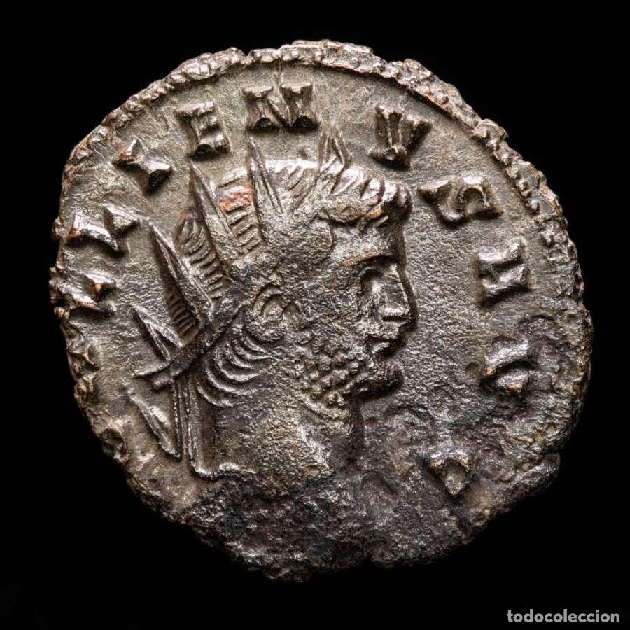 Monedas Imperio romano: Gallieno. Antoniniano plateado. Roma, 265/267. VICTORIA AET. Z 445