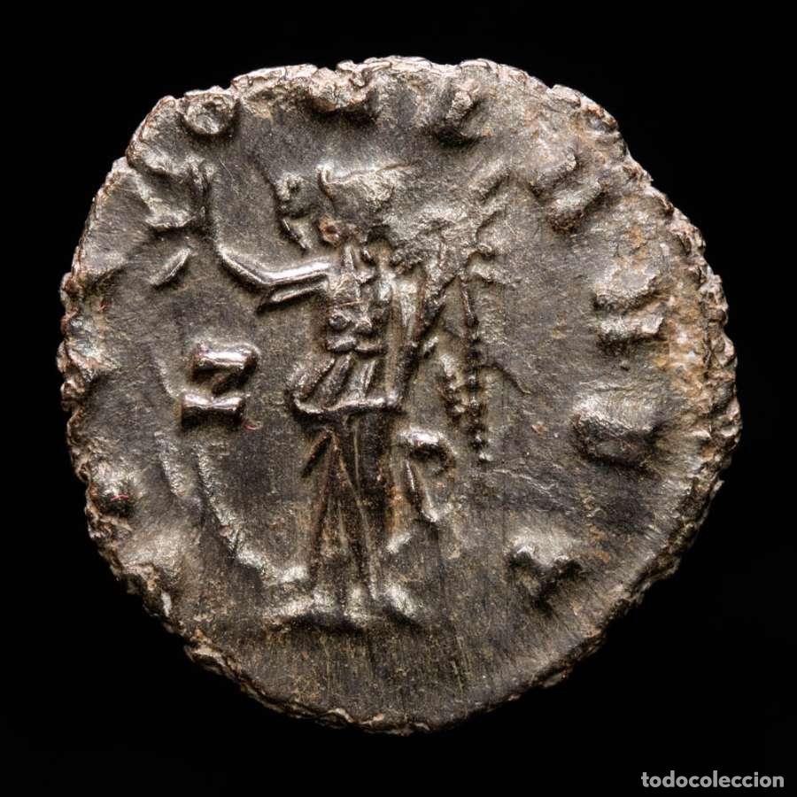 Monedas Imperio romano: Gallieno. Antoniniano plateado. Roma, 265/267. VICTORIA AET. Z 448