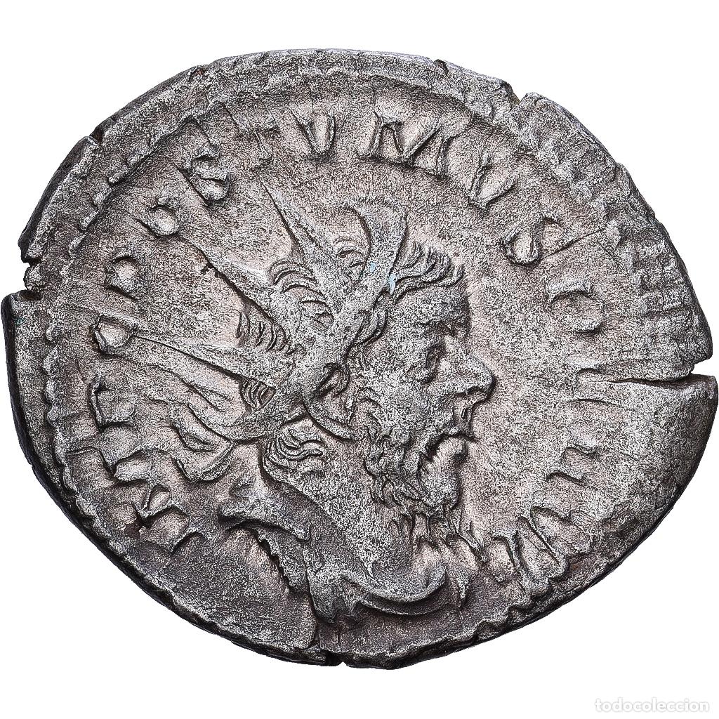 Monedas Imperio romano: [#139802] Roman Empire, Postumus, Antoninianus, 260, Lugdunum, Plata, EBC, RIC:54