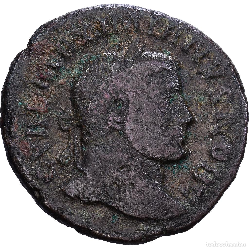 Monedas Imperio romano: [#139831] Roman Empire, Galerius, Follis, 296, Lyon - Lugdunum, Bronce, BC+, RIC:17b