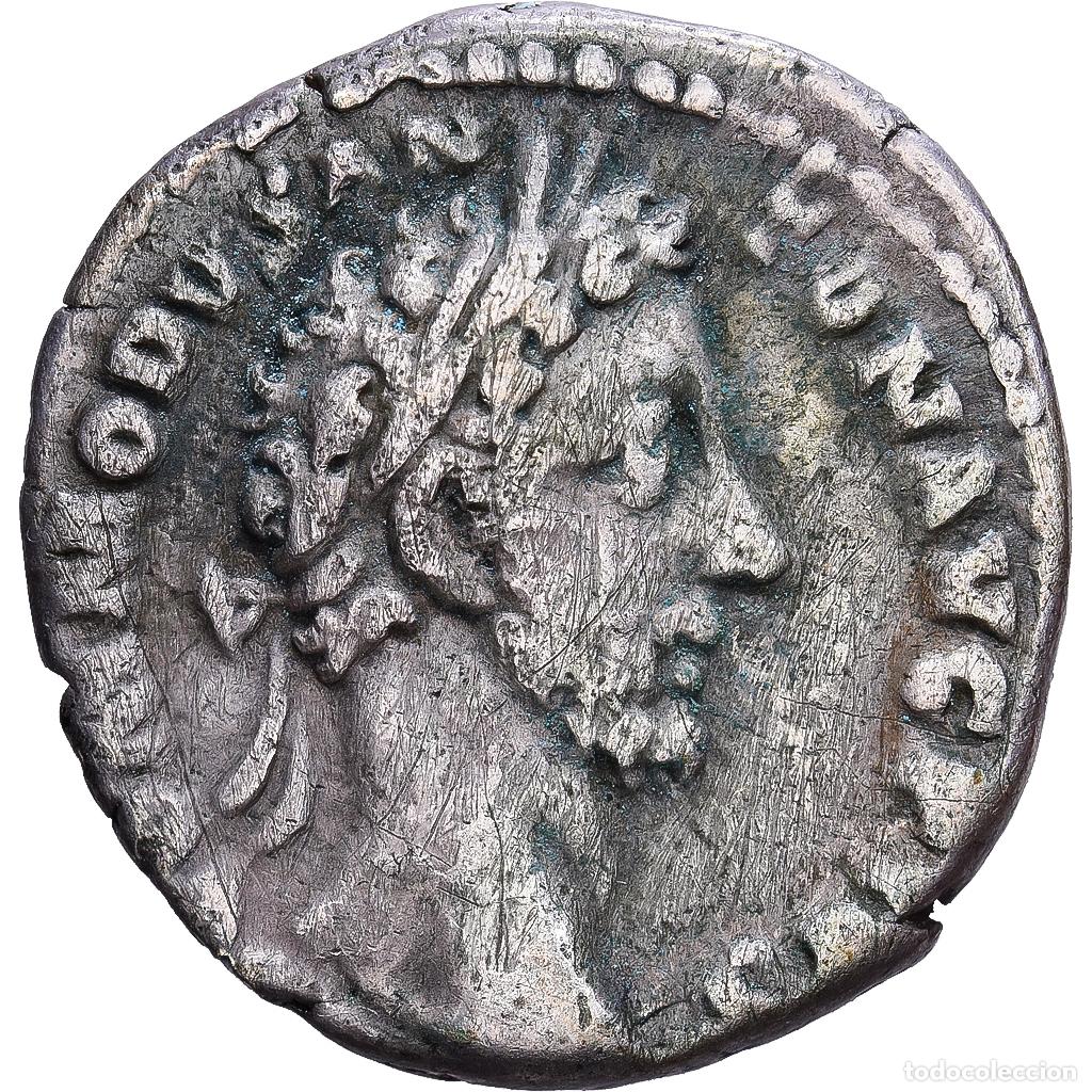 Monedas Imperio romano: [#139841] Roman Empire, Commodus, Denarius, 183, Rome, Plata, BC+, RIC:56