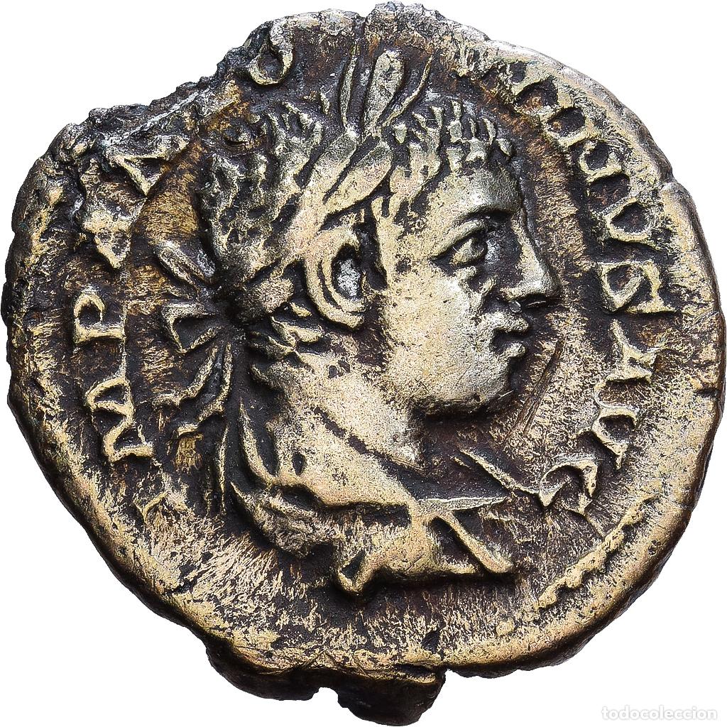 Monedas Imperio romano: [#139839] Roman Empire, Elagabalus, Denarius, 218-222, Rome, Plata, BC+, RIC:99