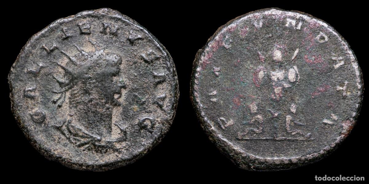 Monedas Imperio romano: Gallienus Antoninianus - PAX FVNDATA - 20 mm / 3,51 gr.