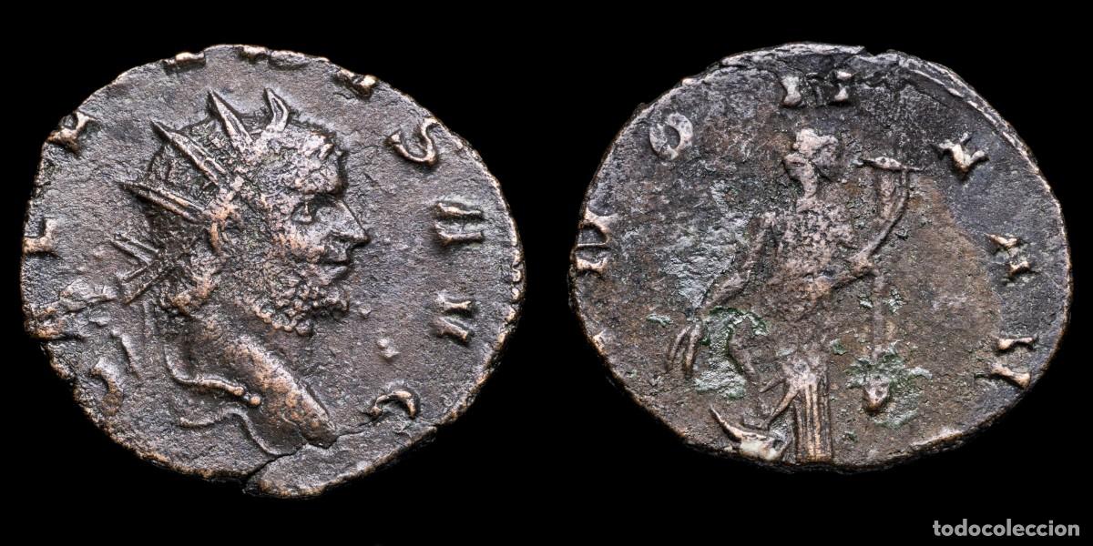 Monedas Imperio romano: Gallienus Antoninianus - ANNONA AVG - 19 mm / 1,74 gr.
