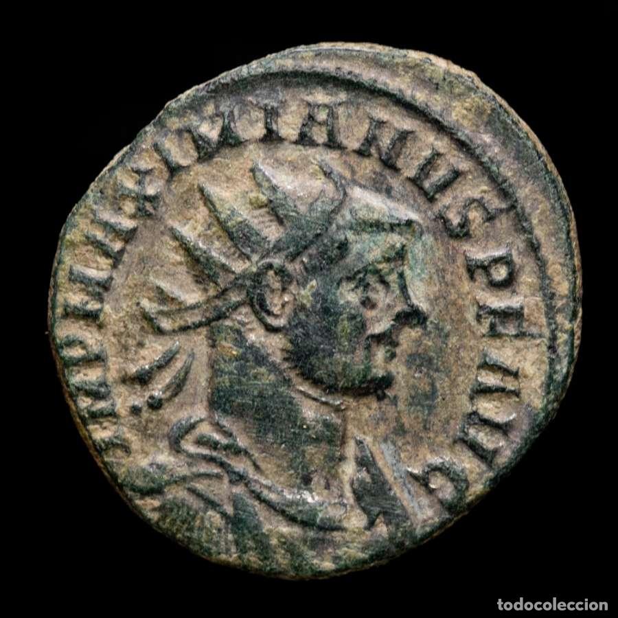 Monedas Imperio romano: Maximiano - Plateado Antoniniano. Roma, IOVI CONSERVAT AVGG / XXIA
