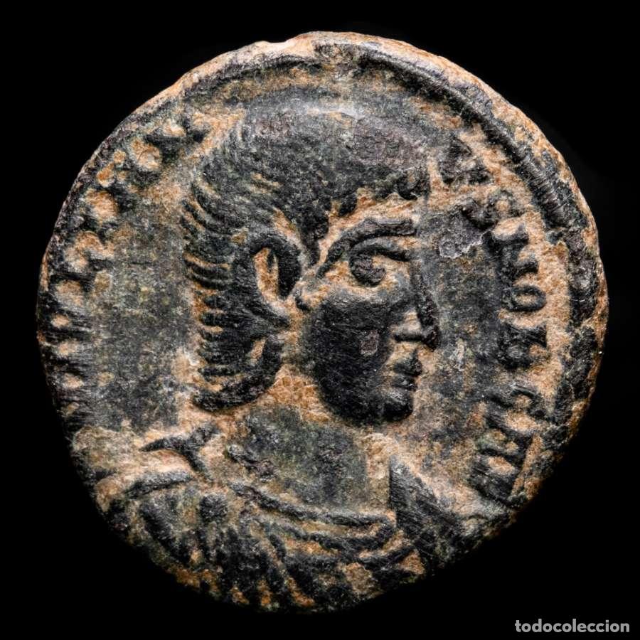 Monedas Imperio romano: Julian II cesar - AE16. Arles. TCON. SPES REIPVBLICE. Muy escasa!