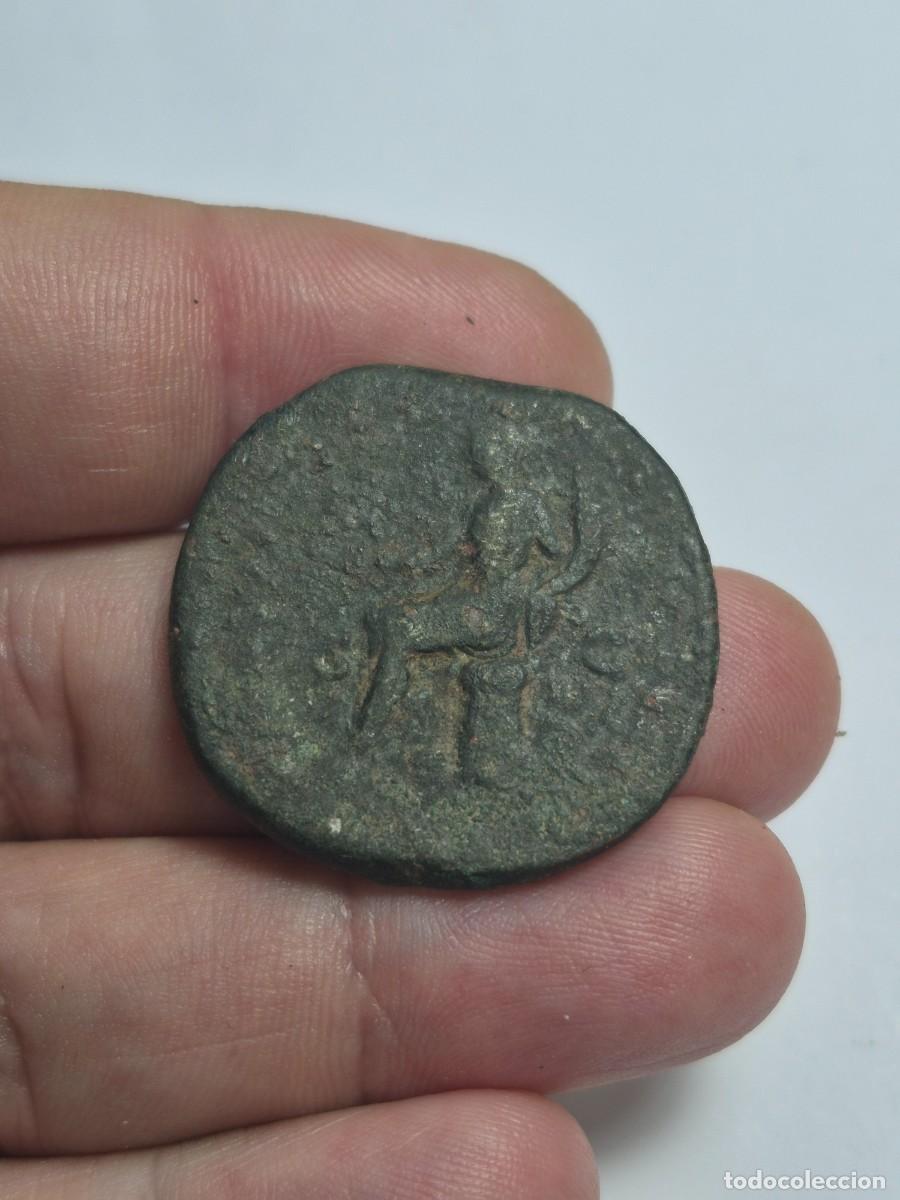 Monedas Imperio romano: NT/ SESTERCIO MARCO AURELIO GRAN MODULO 26,68 GRS (A1455) - Foto 2