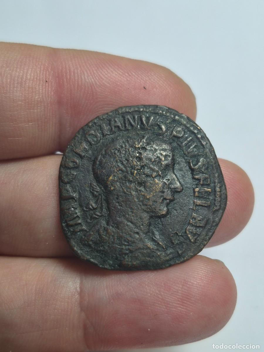Monedas Imperio romano: NT/ SESTERCIO GORDIANO PIO 12,94 GRS (A1456)