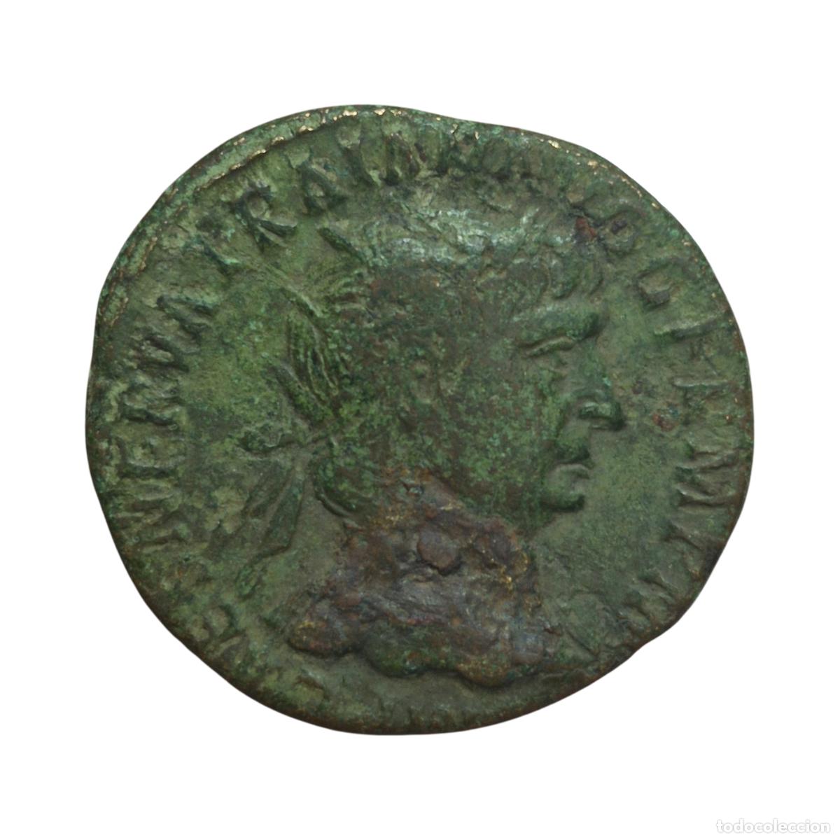 Monedas Imperio romano: NT/ DUPONDIO TRAJANO REV. ABUNDANCIA (A1434)
