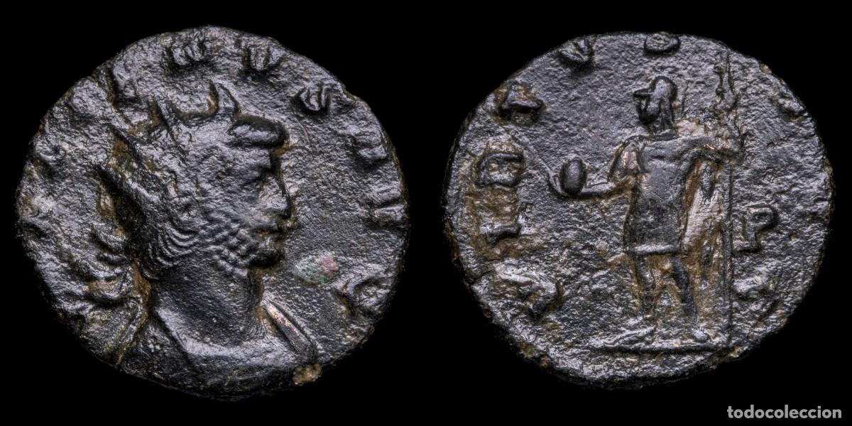 Monedas Imperio romano: Gallienus Antoninianus - VIRTVS AVG - 19 mm / 2,51 gr.