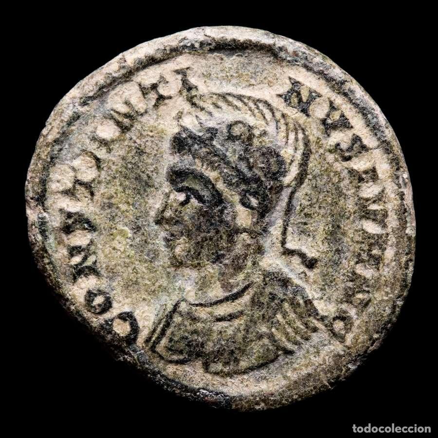 Monedas Imperio romano: Constantino II Cesar &AElig; Follis. Londres. BEAT TRA☆☆☆NQLITAS // PLON
