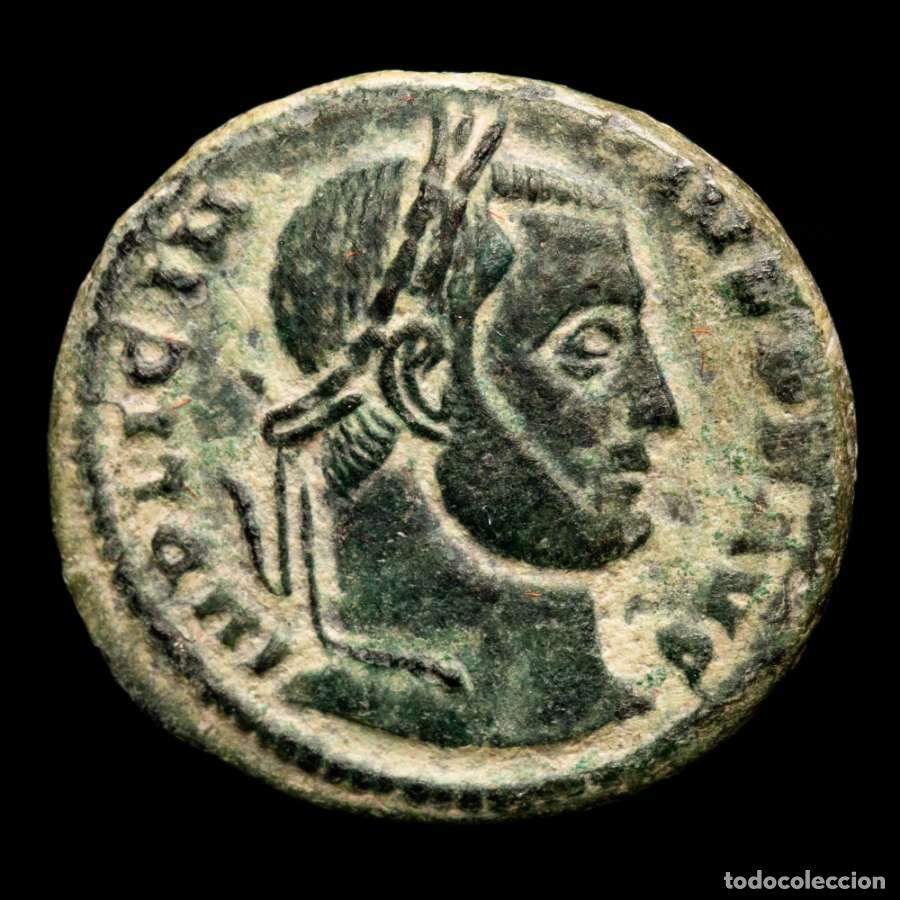 Monedas Imperio romano: Licinio I 308-324 dC - &AElig; Follis LICINI AVG - VO TIS XX / SA Arles
