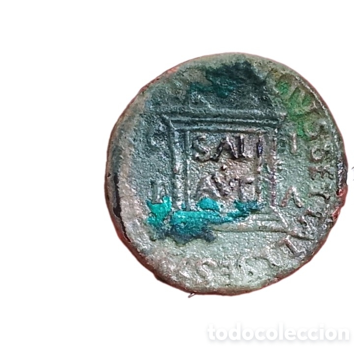 Monedas Imperio romano: AS Illisi acu&ntilde;ado en tiempo de Tiberio 10.60 gra EN MBC