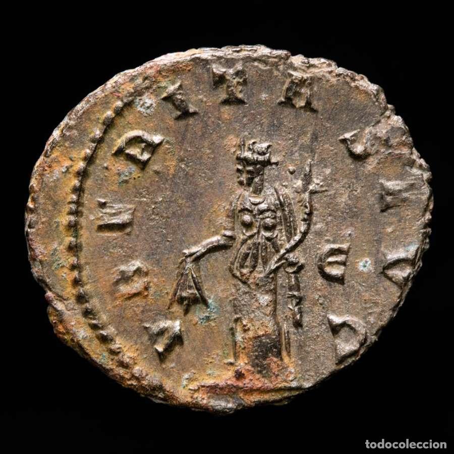 Roman Empire Coins: Gallieno 253-268 d.C. Antoniniano, Roma. VBERITAS AVG - Є (465)