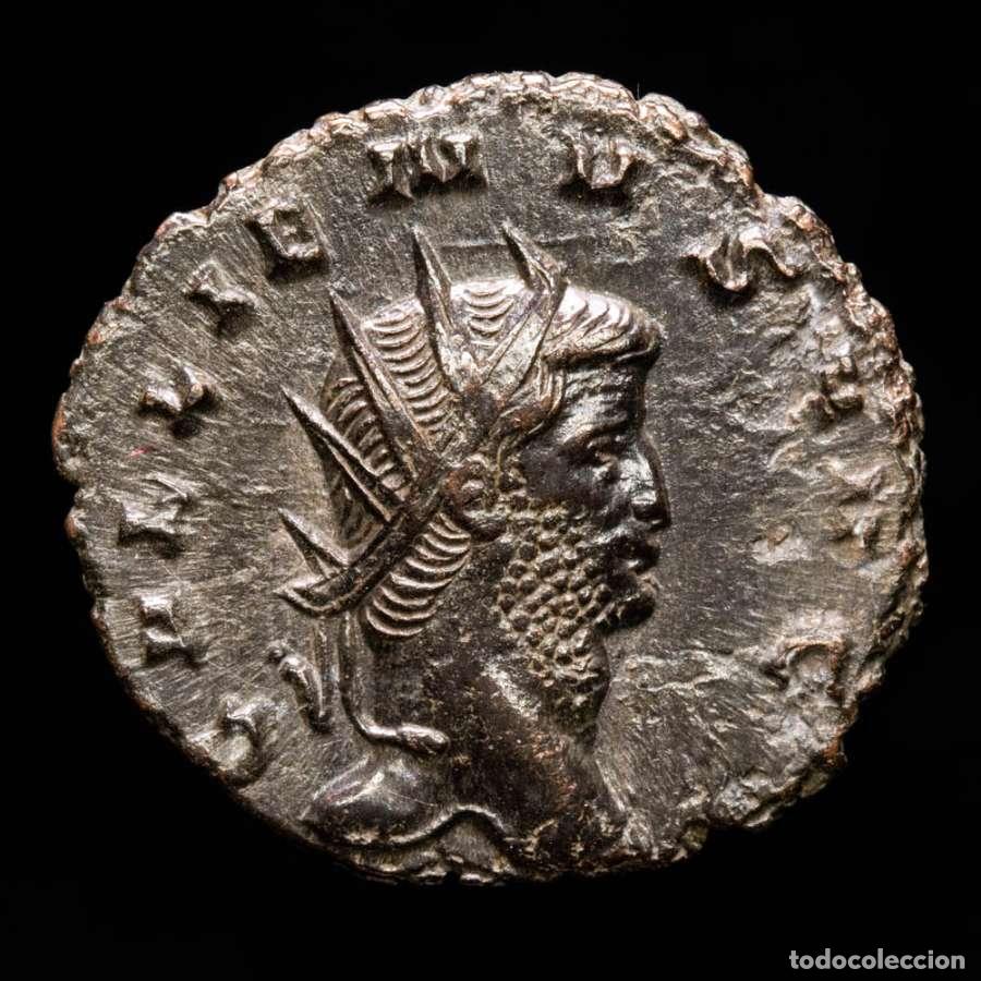 Roman Empire Coins: Gallieno 253-268 d.C. Antoniniano, Roma. VBERITAS AVG - Є (466)
