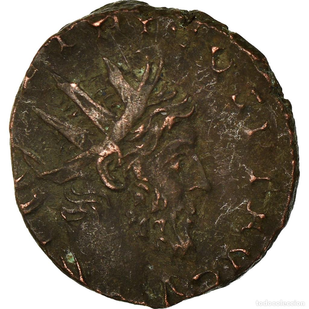 Monedas Imperio romano: [#659245] Moneda, Tetricus I, Antoninianus, Trier or Cologne, BC+, Vell&oacute;n, RIC:88