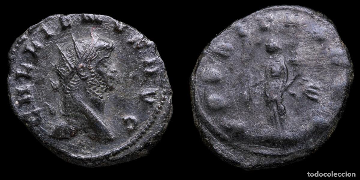Monedas Imperio romano: Gallienus Antoninianus - VBERITAS AVG - 22 mm / 4,34 gr.