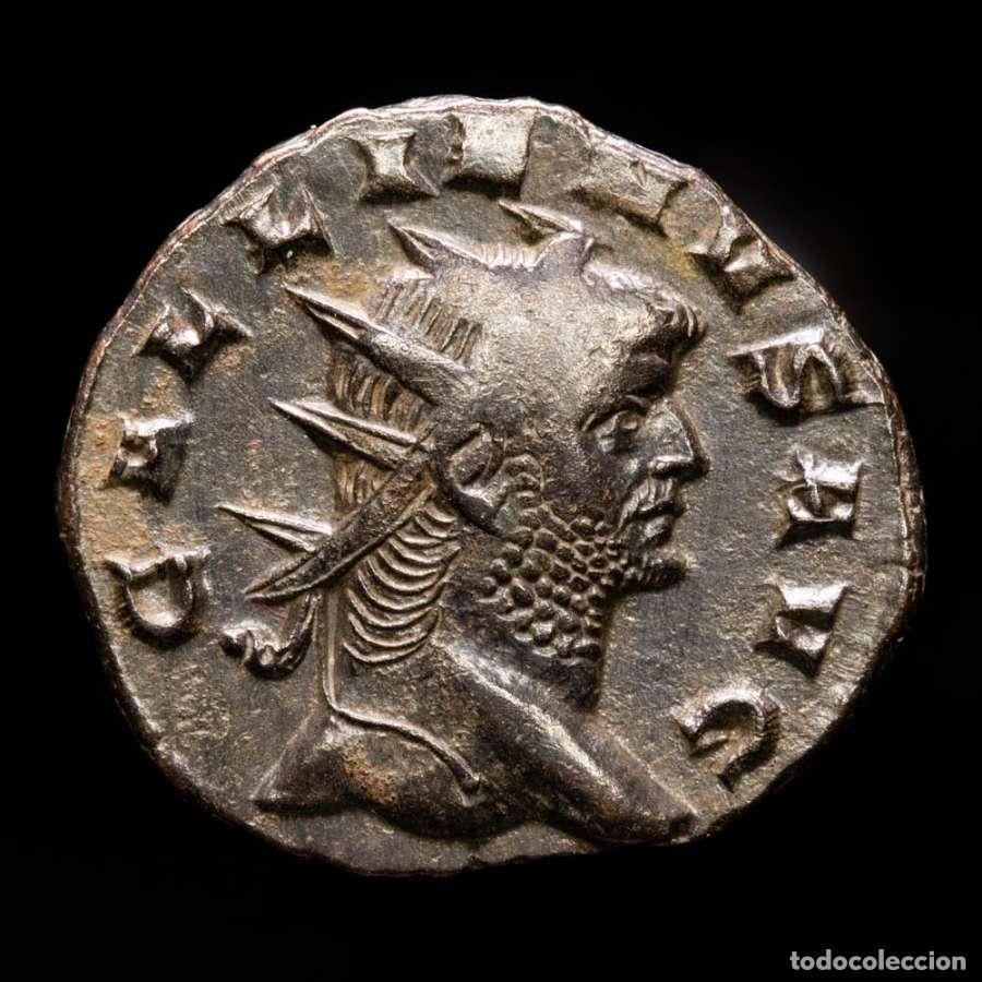 Monedas Imperio romano: Imp. Romano. Galieno 253-268. Antoniniano, Milan. PIETAS AVG / P.