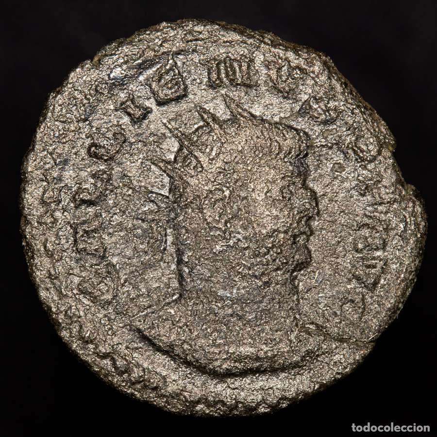 Monedas Imperio romano: Galieno 253-268 antoniniano. Antioqu&iacute;a. AETERNITATI AVG/(T). Escasa!