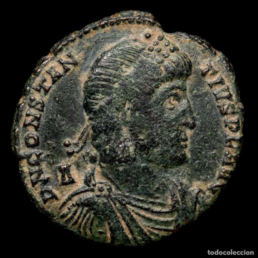 Monedas Imperio romano: Constancio II, AE21. Constantinopla. FEL TEMP REPARATIO//CONSI&euro;.