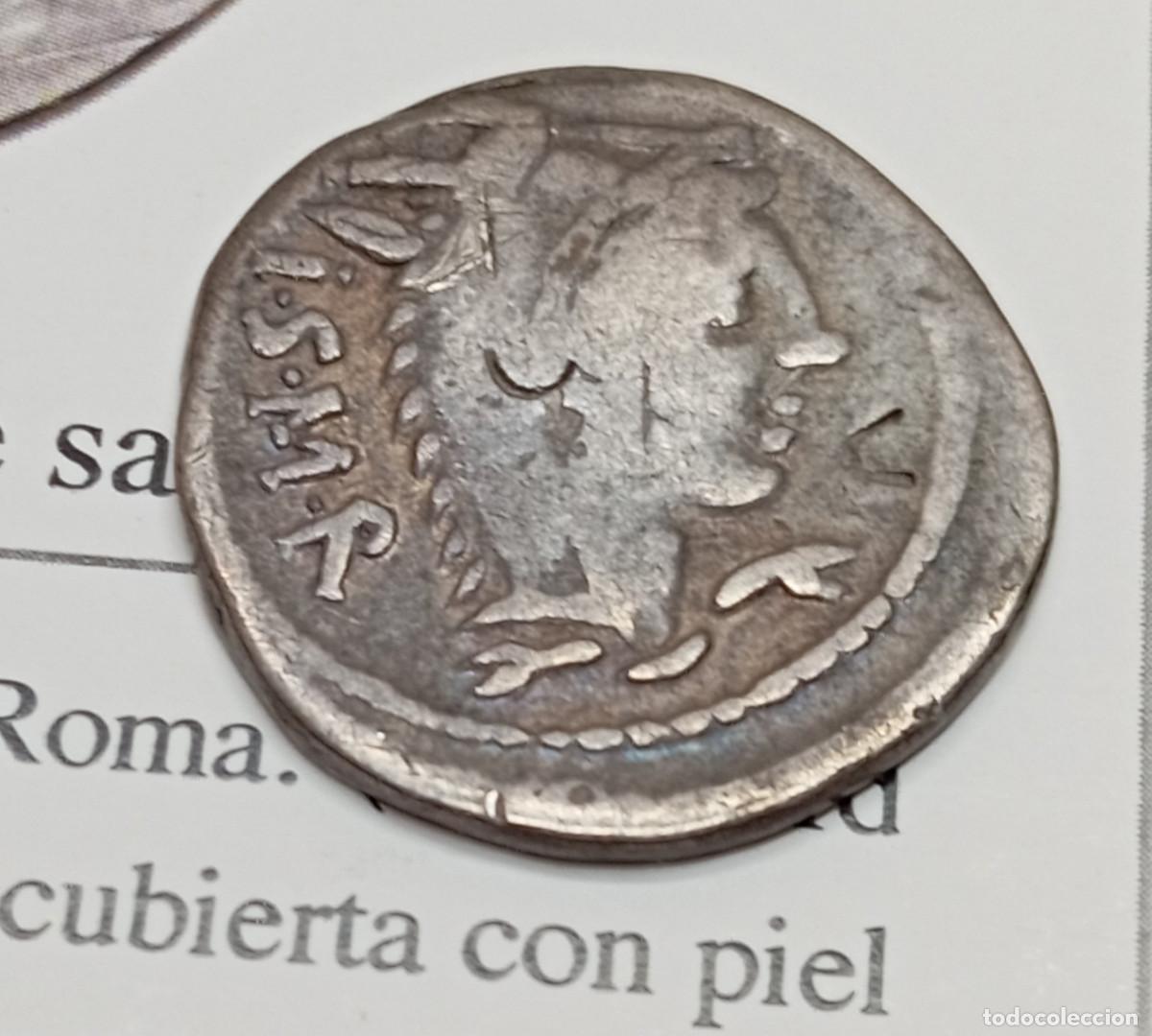 Monedas Imperio romano: GENS THORIA. Denario 105 a.C. Roma Rep&uacute;blica CERTIFICADO