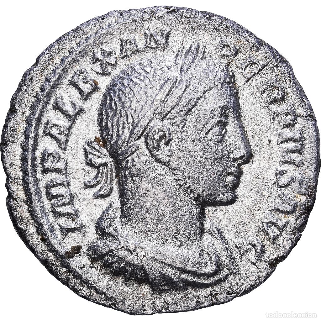 Monedas Imperio romano: [#1203132] Roman Empire, Severus Alexander, Denarius, 232, Rome, Plata, MBC+