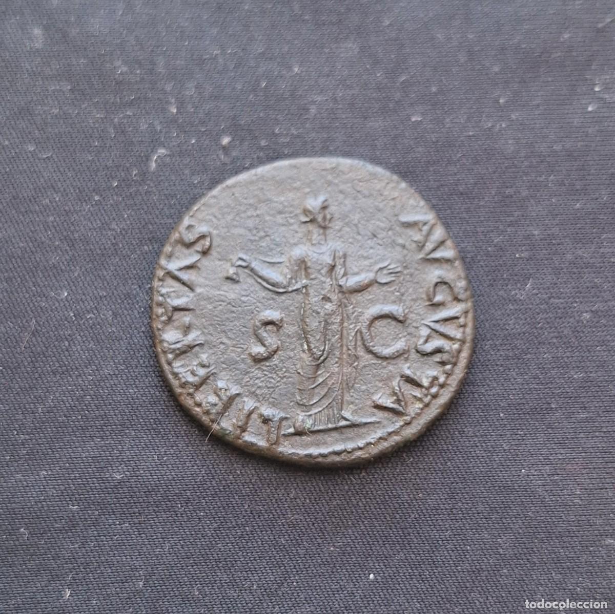 Monedas Imperio romano: As de Claudio LIBERTAS AVGVSTA - Foto 3
