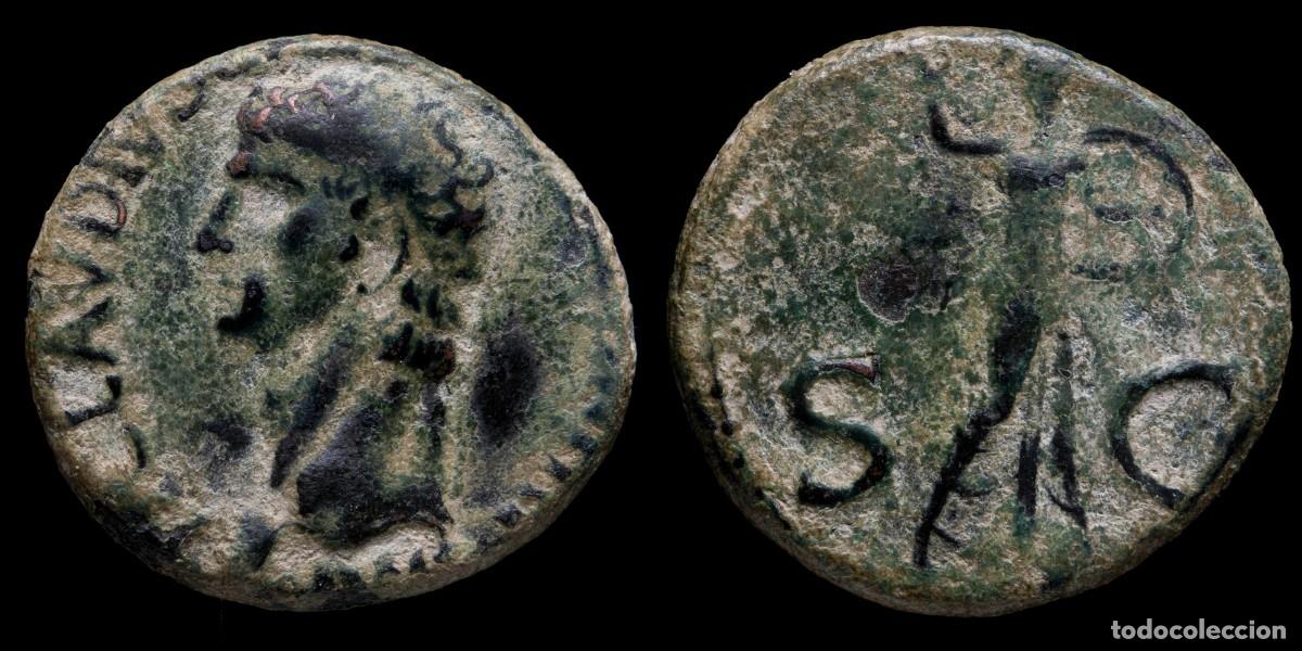 Monedas Imperio romano: Claudius As - MINERVA SC - 25 mm / 11,27 gr.