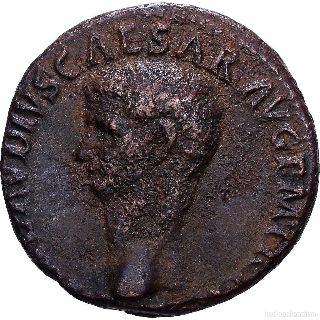 Monedas Imperio romano: [#1546146] Roman Empire, Claudius, As, 50-54, Rome, Bronce, MBC, RIC:116