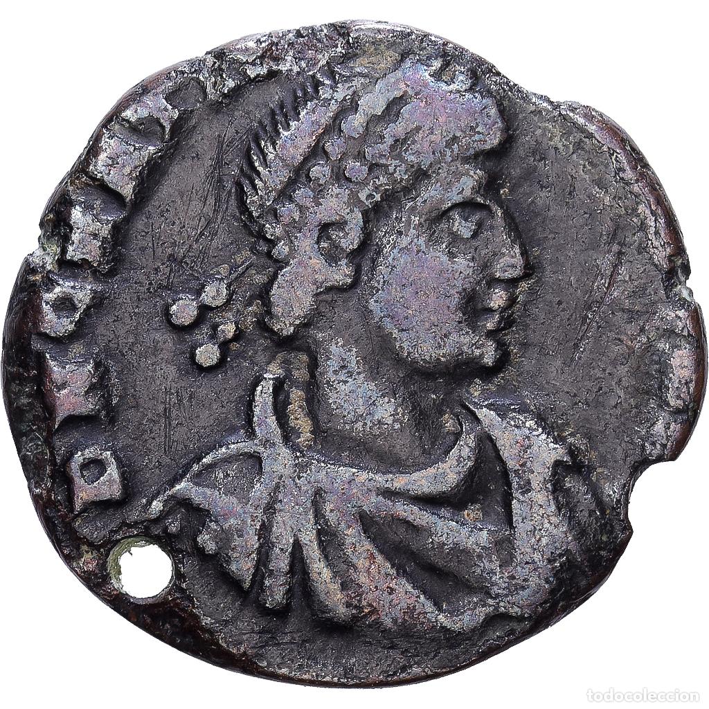 Monedas Imperio romano: [#1546180] Roman Empire, Gratian, Ae, 367-375, Lyon - Lugdunum, Bronce, BC+, RIC:21b