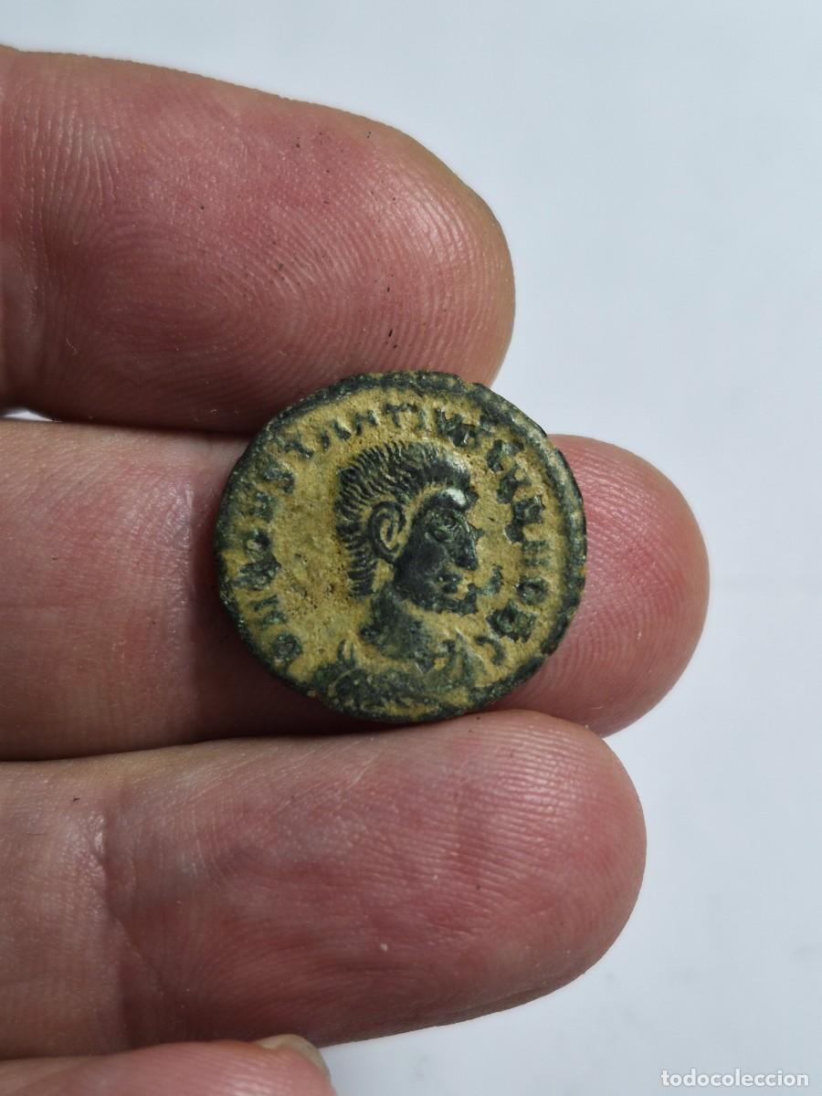 Monedas Imperio romano: NT/ FOLLIS CONSTANCIO GALO MATAO 2,58 GRS (A1510)