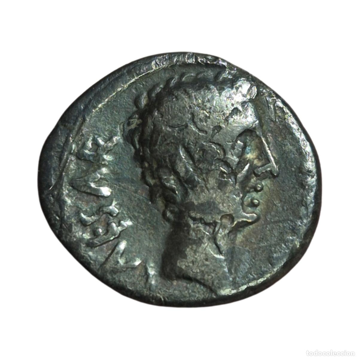 Monedas Imperio romano: NT/ QUINARIO AUGUSTO ASIA RECEPTA (A1490)