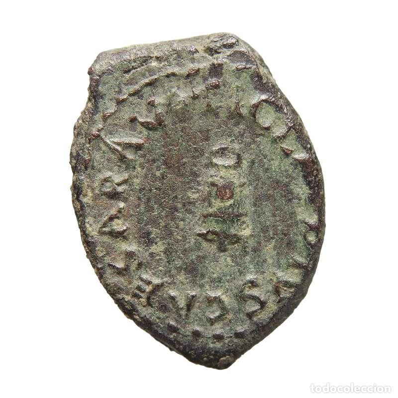 Monedas Imperio romano: Claudio I (41-54 dC) cuadrante, Roma. 41 d.C. Modio. 774-M