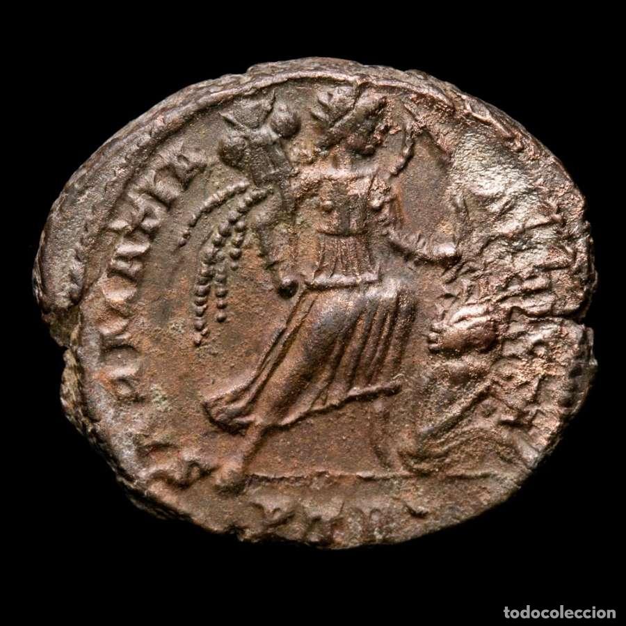Monedas Imperio romano: Constantino I 307-337 Follis Tier, SARMATIA DEVICTA / PTR◡ (510)