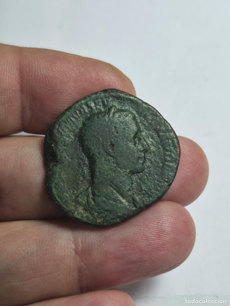 Monedas Imperio romano: NT/ SESTERCIO ALJANDRO SEVERO REV. MARTE 18,92 GRS (A1521)