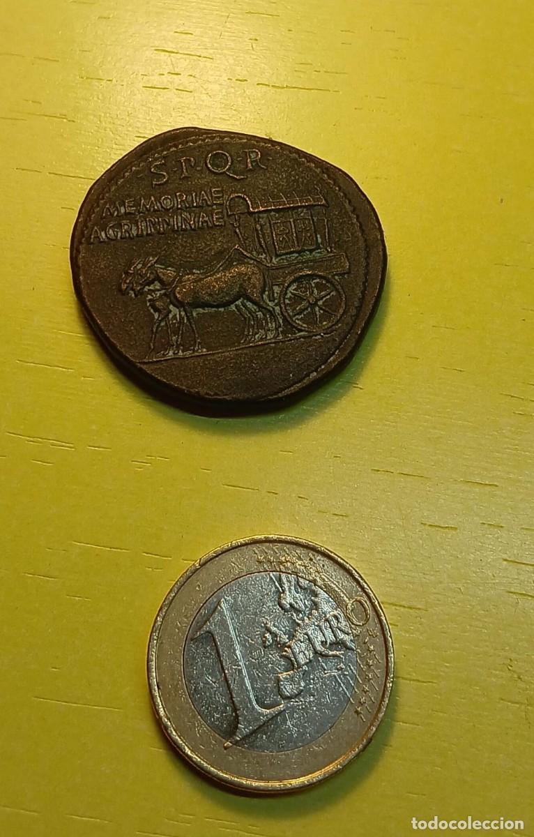 Monedas Imperio romano: Moneda Romana reproducci&oacute;n