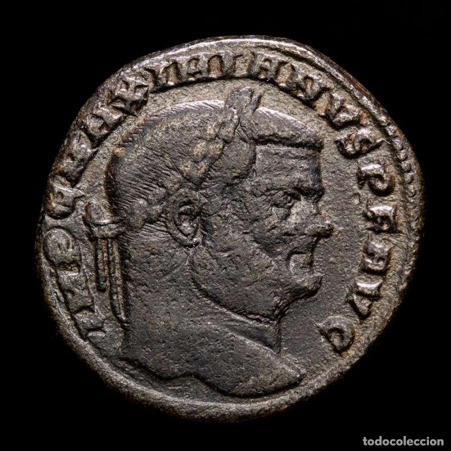 Monedas Imperio romano: Maximiniano (286-310 dC). Follis, SAC MON VRB AVGG ET CAESS (6063)