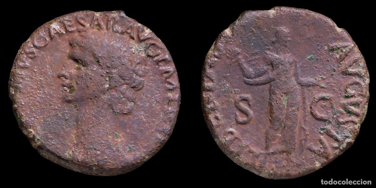 Monedas Imperio romano: Claudius As - LIBERTAS AVGVSTA - 25 mm / 10,59 gr.