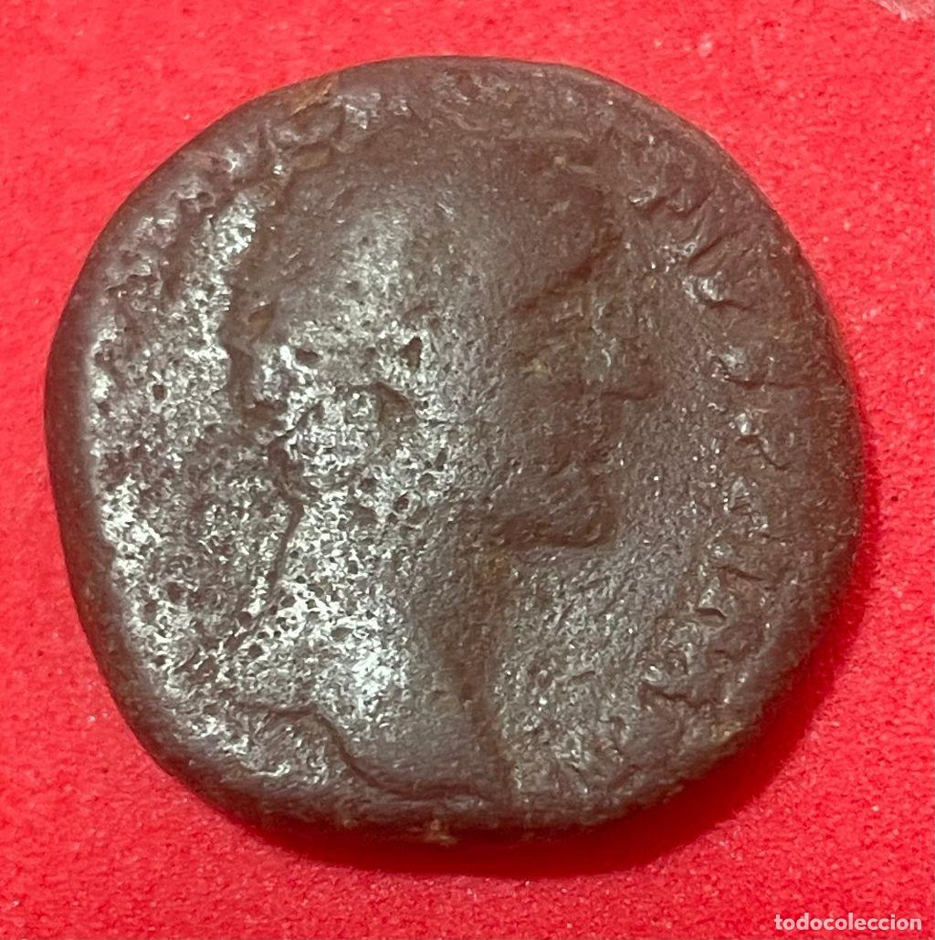 Monedas Imperio romano: MONEDA ROMANA CREO QUE ANTONINVS PIVS
