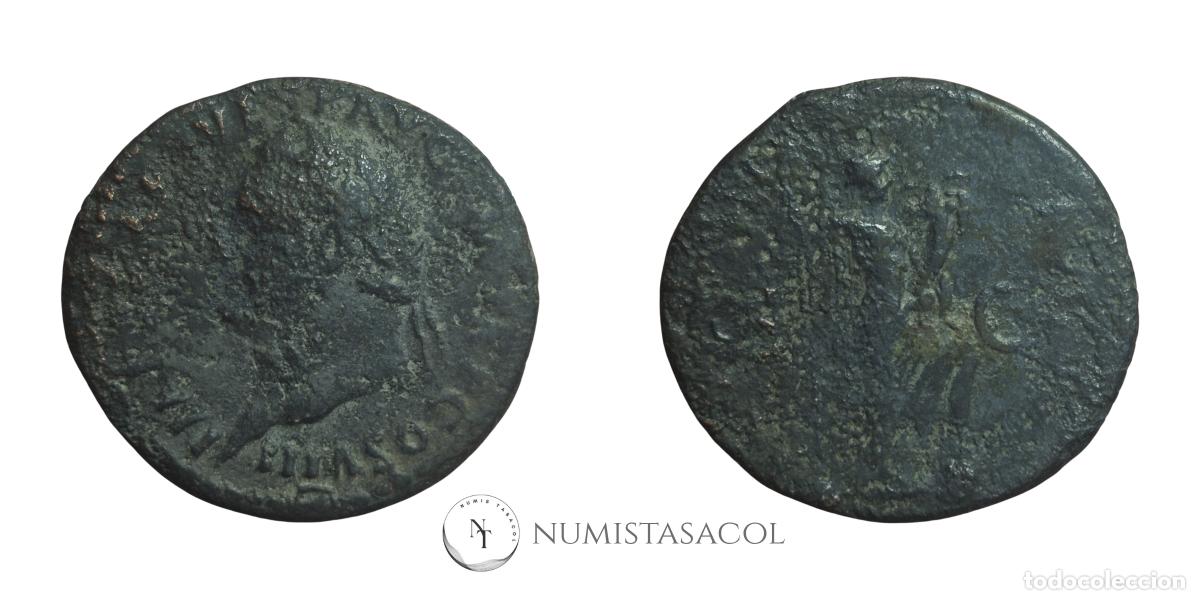 Monedas Imperio romano: NT / AS TITO REV. VIRTUTI? (A1533) - Foto 3