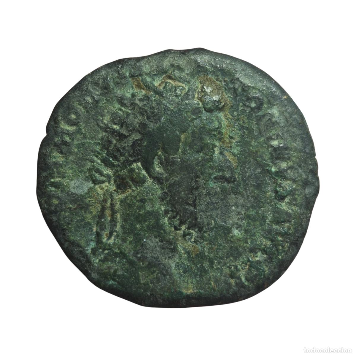 Monedas Imperio romano: NT / DUPONDIO COMODO REV. ROMA (A1532)