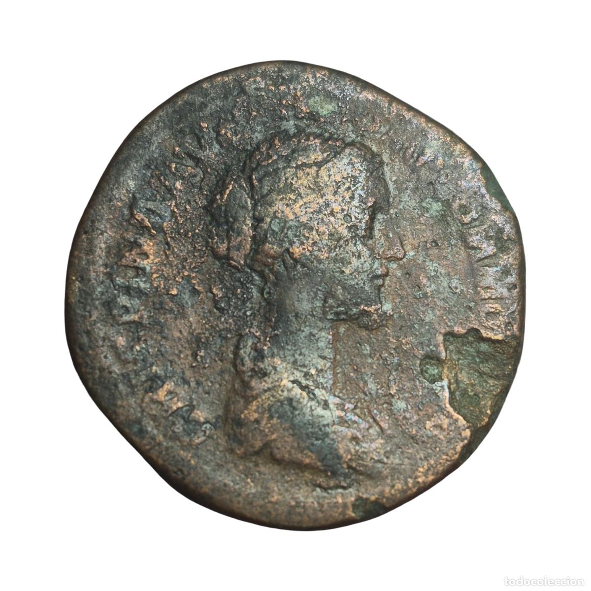 Monedas Imperio romano: NT / SESTERCIO CRISPINA REV. SALUS (A1530)
