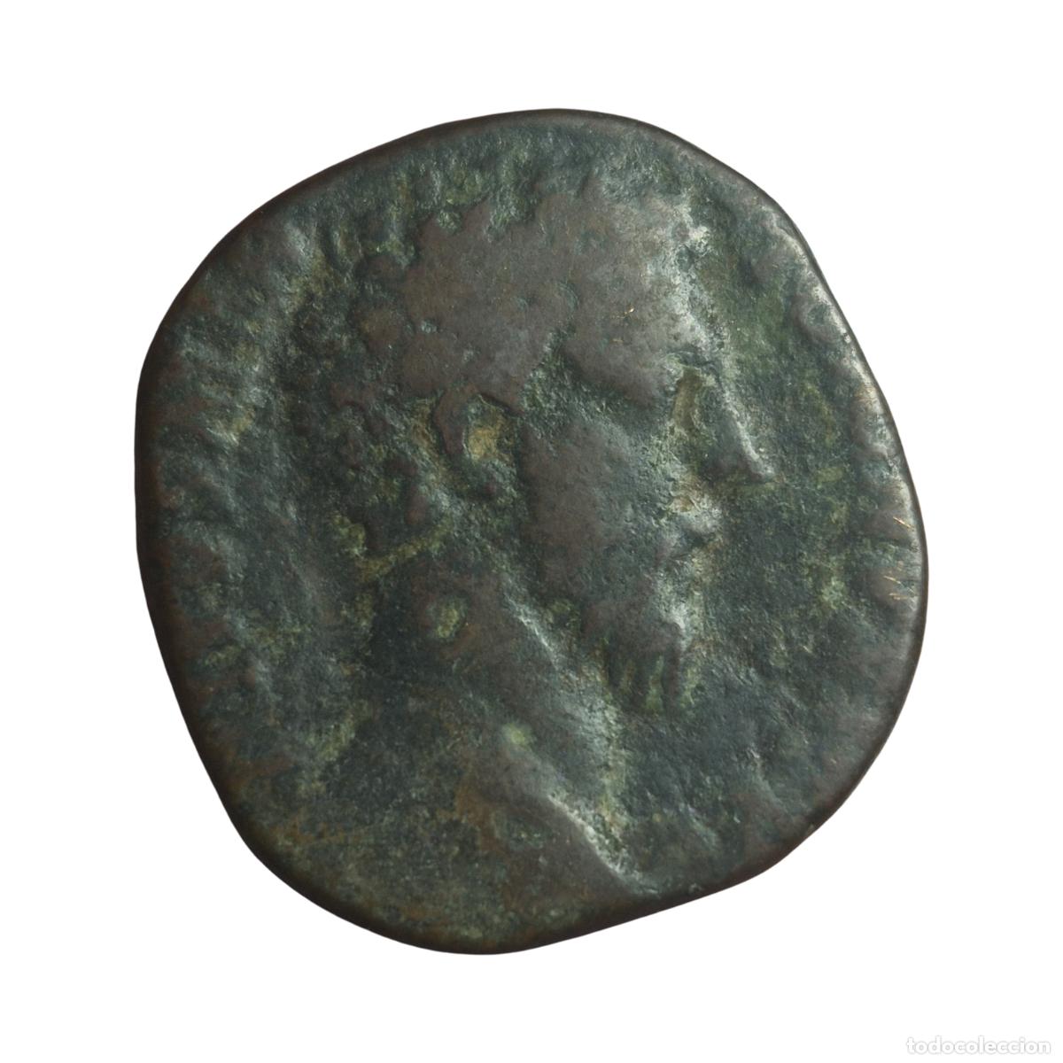 Monedas Imperio romano: NT / SESTERCIO MARCO AURELIO REV. CONSECRATIO (A1526)